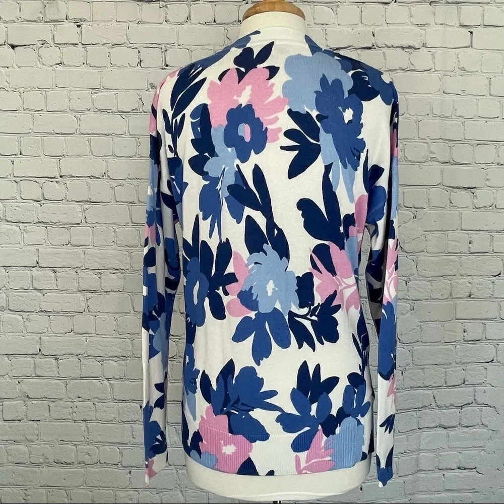 Floral Cardigan Sweater - Picture 5 of 6